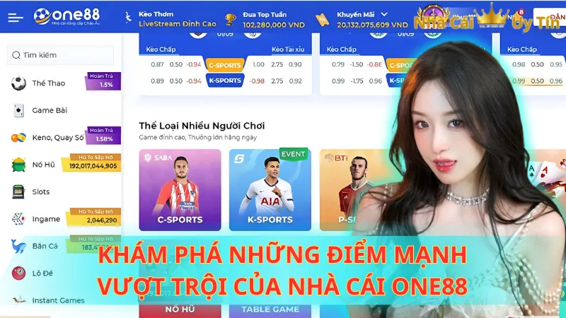 Khám phá những điểm mạnh vượt trội của nhà cái ONE88