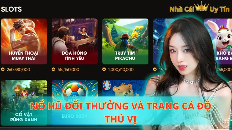 Nổ hũ đổi thưởng và trang cá độ thú vị